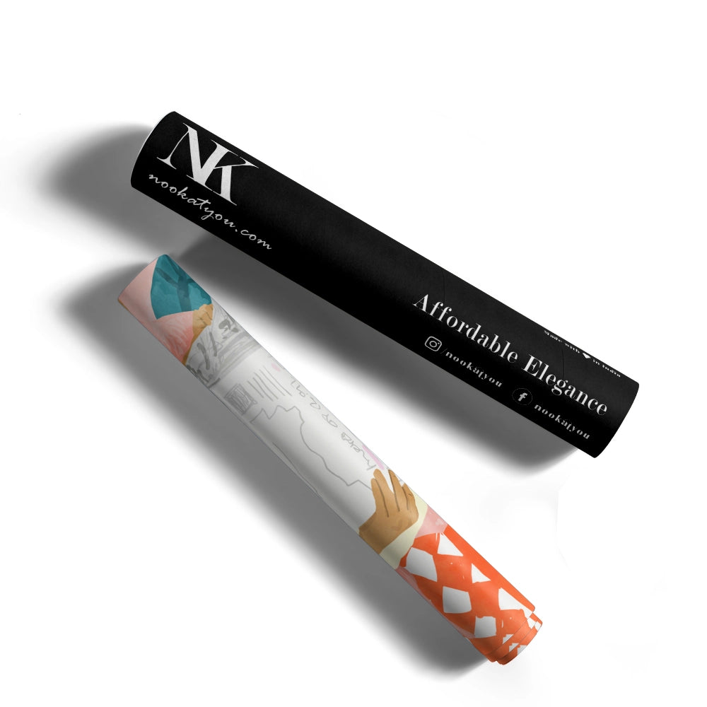 Bohemian Morning News Wall Art - XS / Matte Paper / Rolled Art - Nook At You