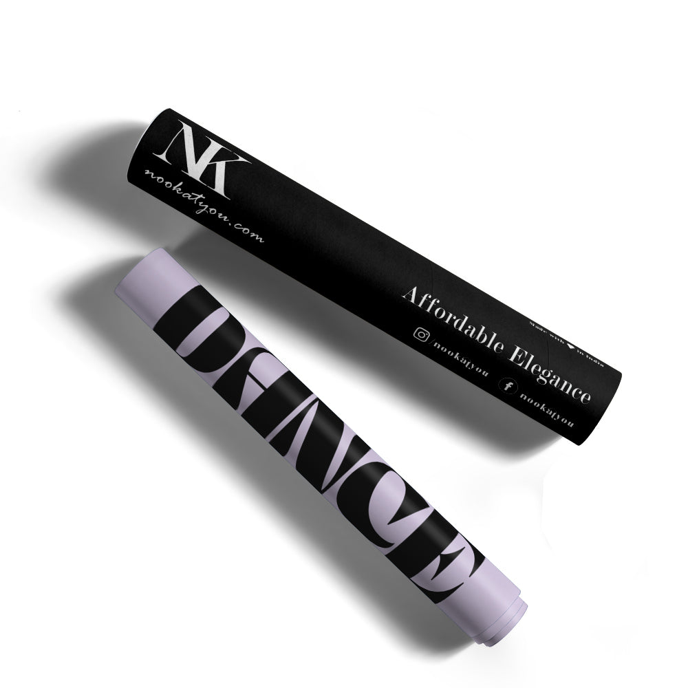 Dance Away Doubts Wall Art Poster - XS / Matte Paper / Rolled Art - Nook At You