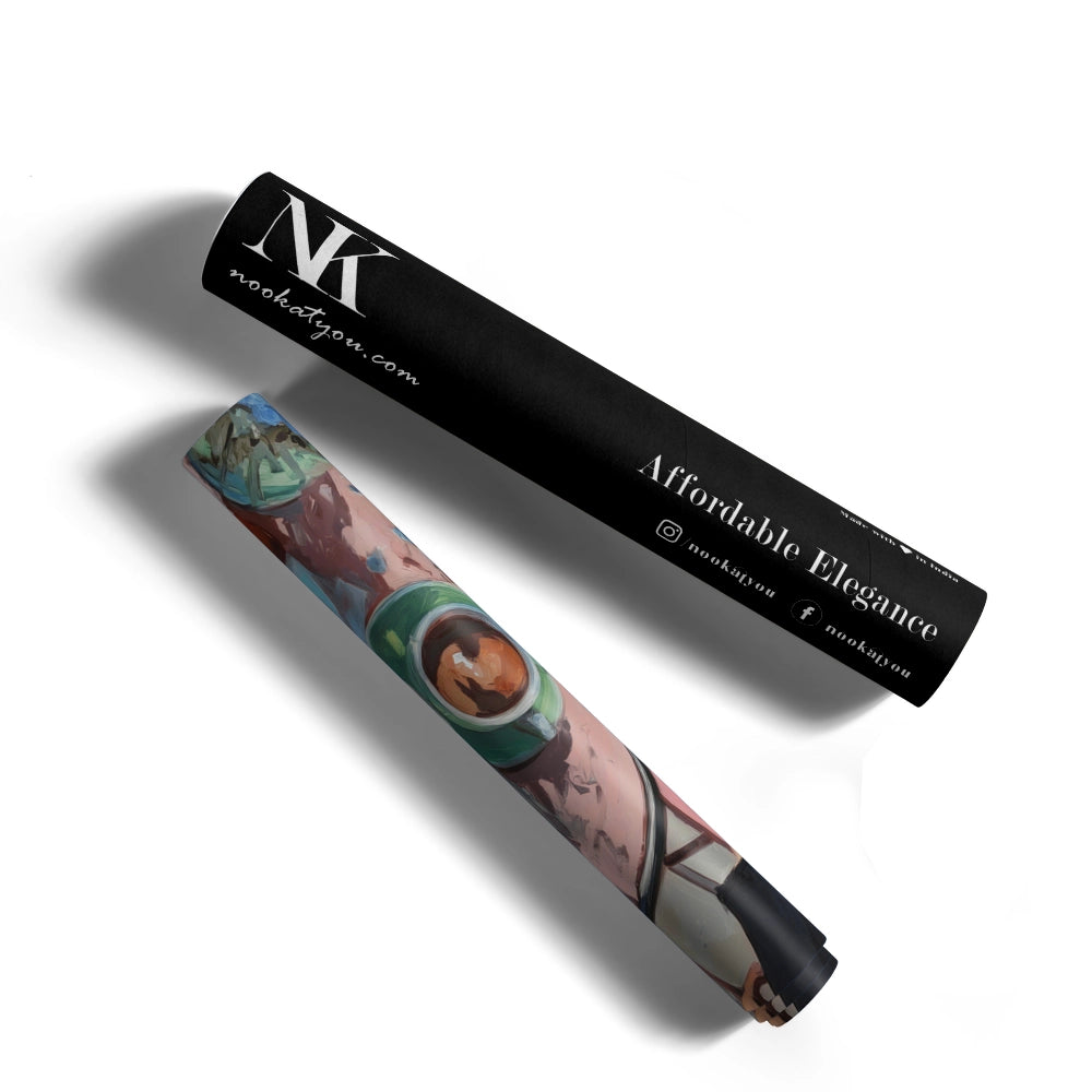 Café Society Dining Room Artwork - XS / Matte Paper / Rolled Art - Nook At You