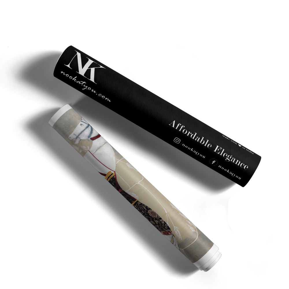 Equestrian Elegance Wall Art Poster - XS / Matte Paper / Rolled Art - Nook At You