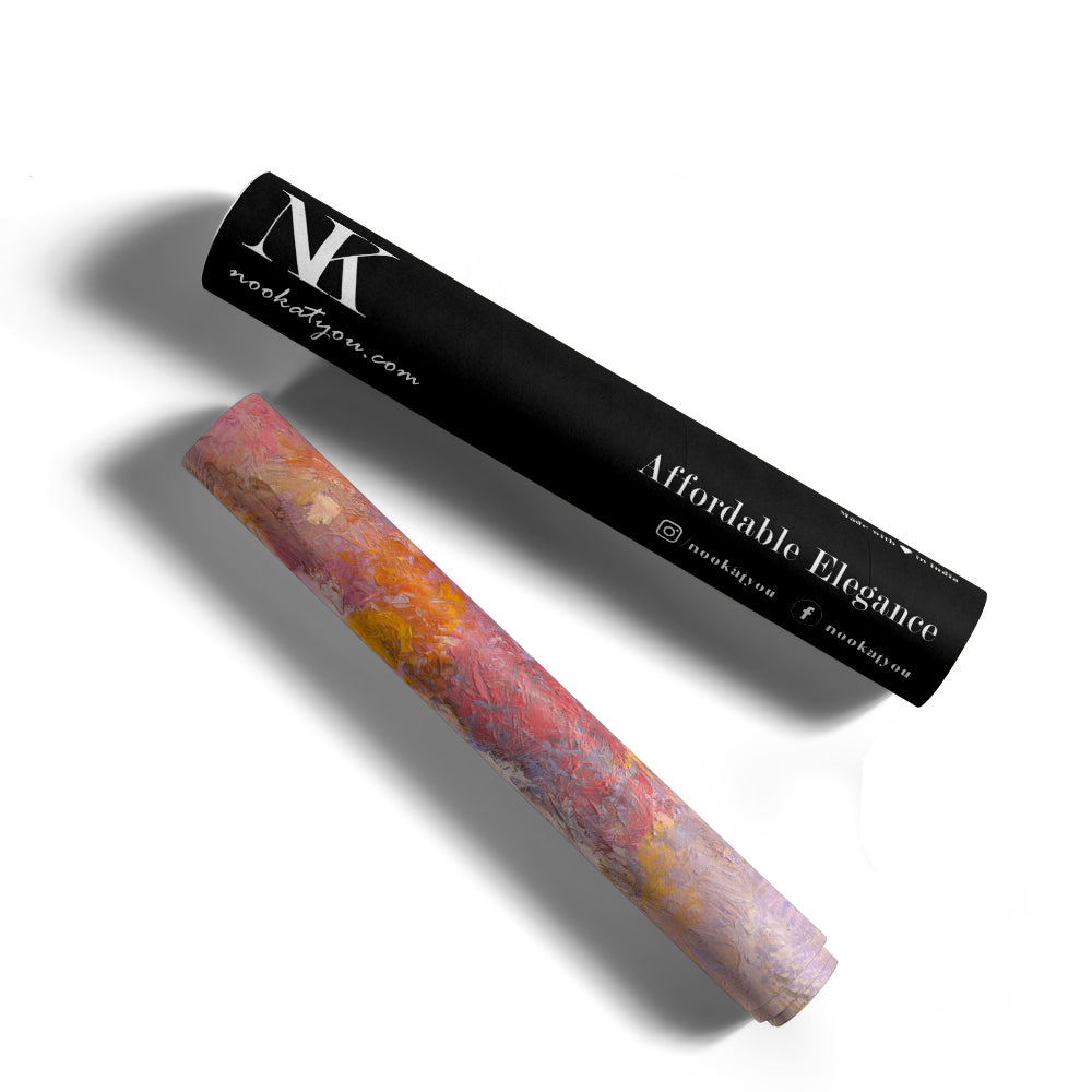 Vibrant Pink Horizon Canvas Print - XS / Matte Paper / Rolled Art - Nook At You