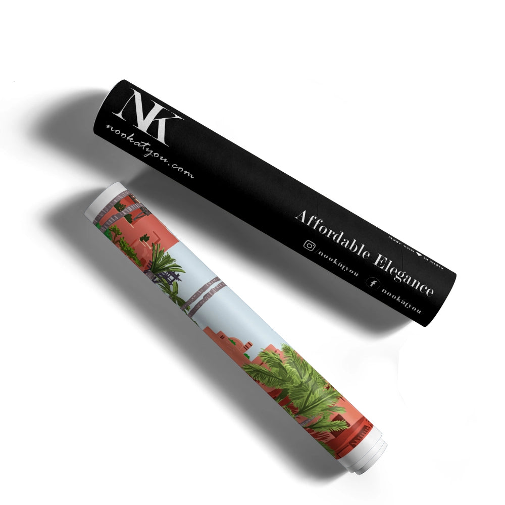 So Much of Who We Are Is Where We've Been Bedroom Wall Art Prints - 5XL / Canvas / Rolled Art - Nook At You