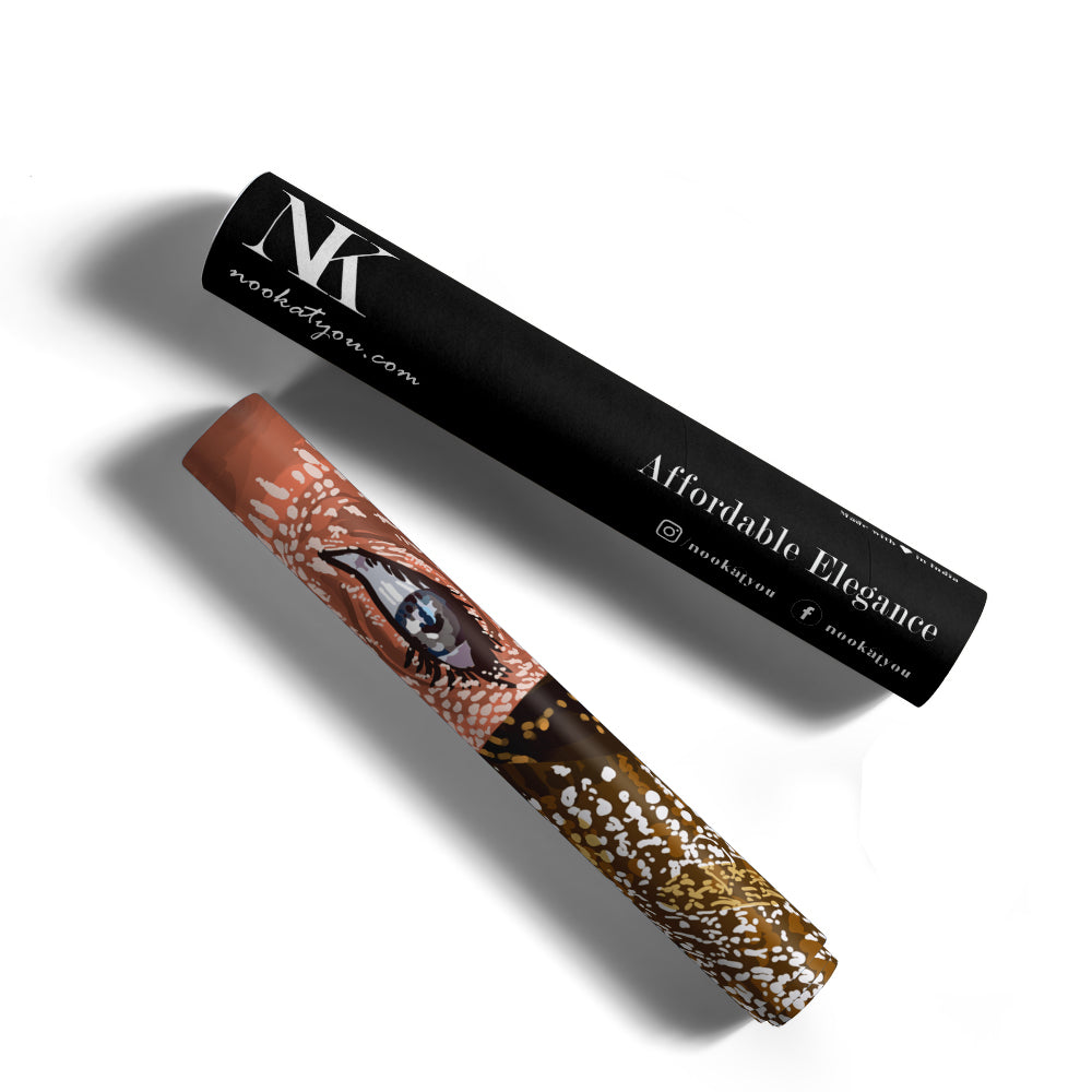 Under the Jute Hat, Bohemian Woman Fashion Painting - XS / Matte Paper / Rolled Art - Nook At You