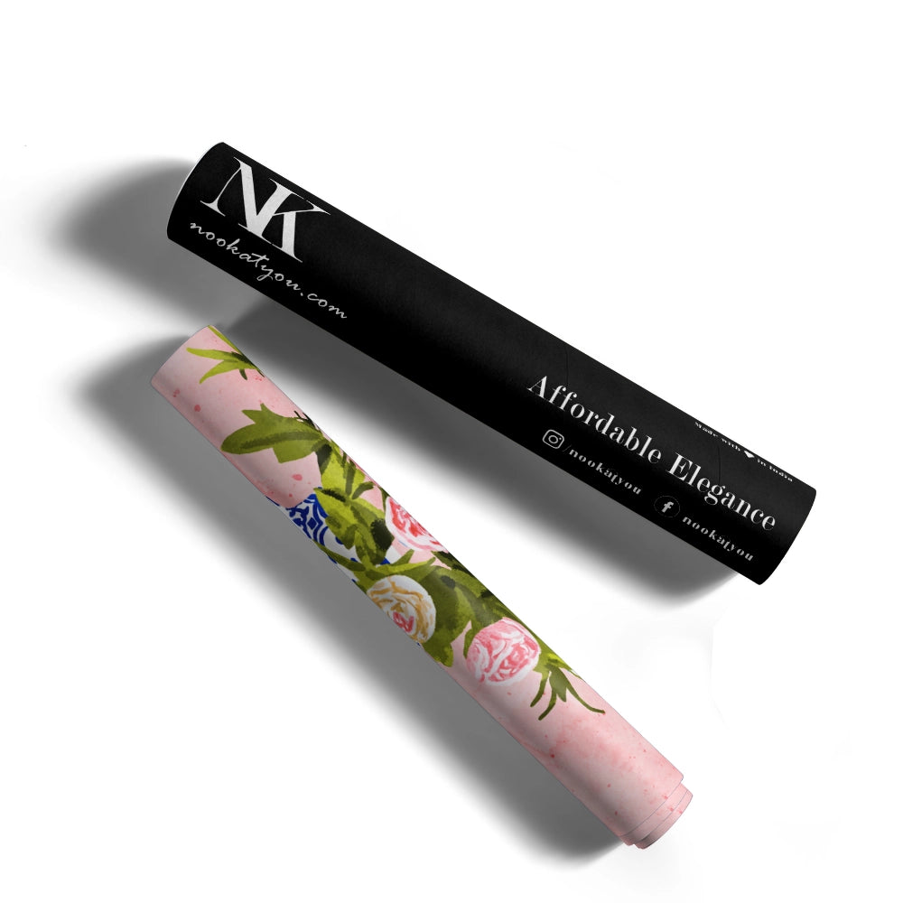 Ceramic Planter Botanical Canvas Painting - XS / Matte Paper / Rolled Art - Nook At You