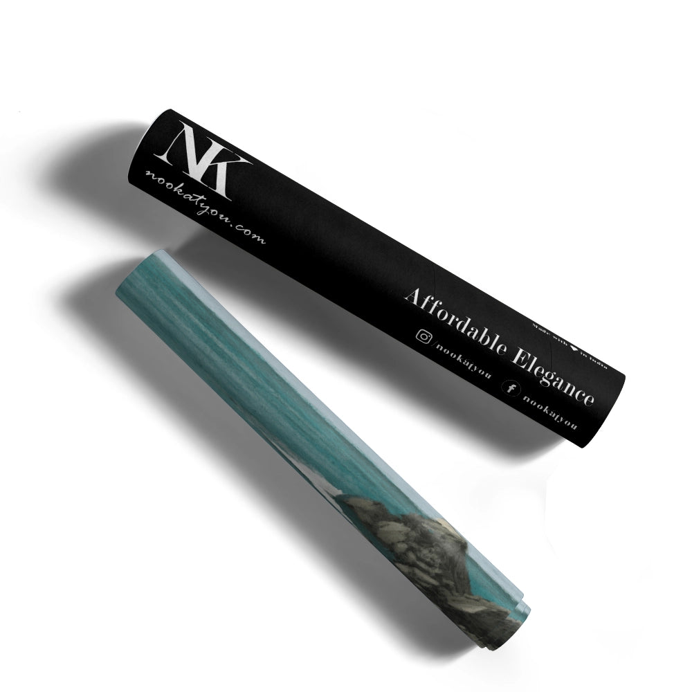 Trevone Bay Landscape Art Work - XS / Matte Paper / Rolled Art - Nook At You