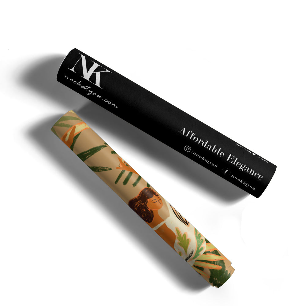 Nature Embrace Boho Artwork - XS / Matte Paper / Rolled Art - Nook At You