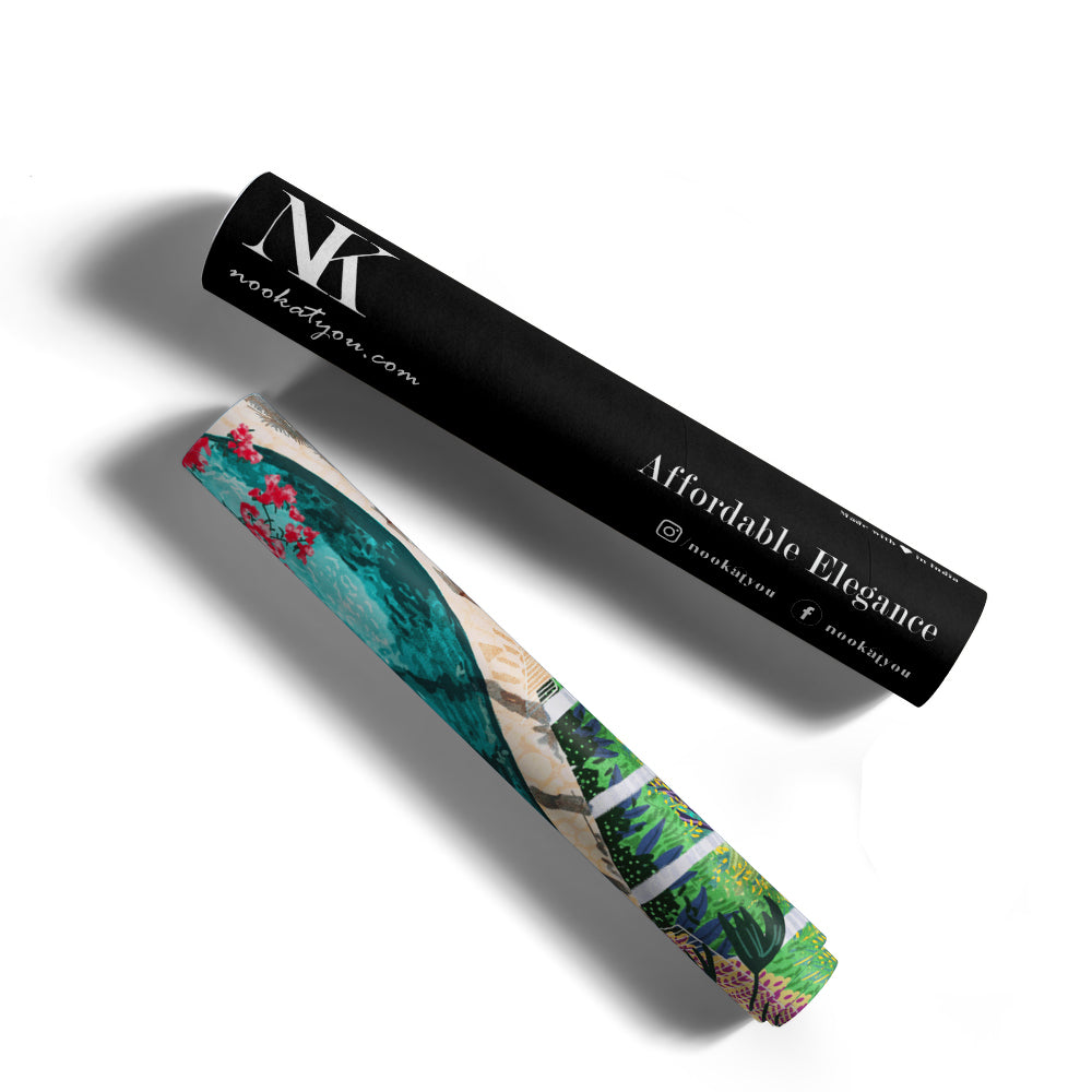 Tigers In Greece Botanical Wall Art - XS / Matte Paper / Rolled Art - Nook At You