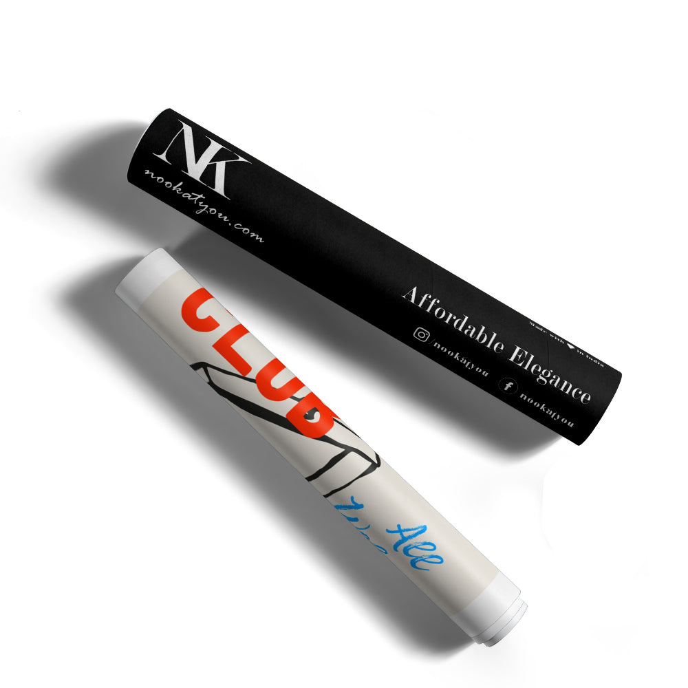 Vinyl Club Wall Art - XS / Matte Paper / Rolled Art - Nook At You