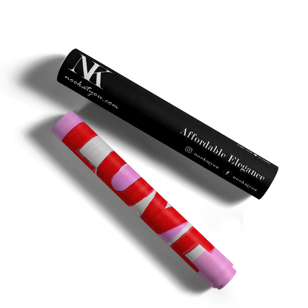 Love Typography Art Print - XS / Matte Paper / Rolled Art - Nook At You