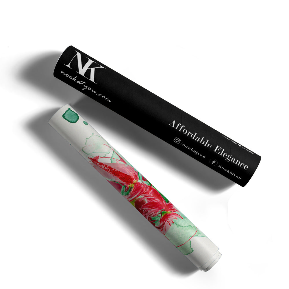 Vibrant Petal Dance Wall Art Print - XS / Matte Paper / Rolled Art - Nook At You