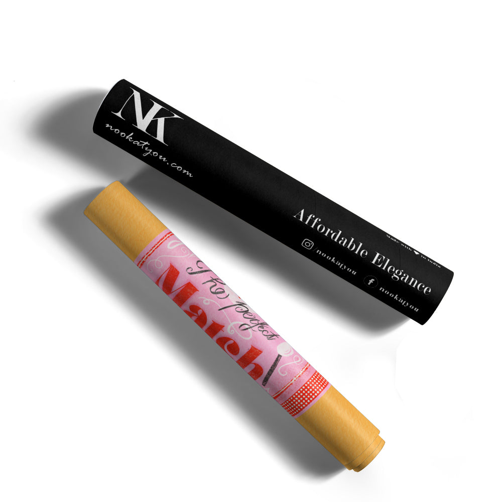 Match Box Wall Art Poster - XS / Matte Paper / Rolled Art - Nook At You