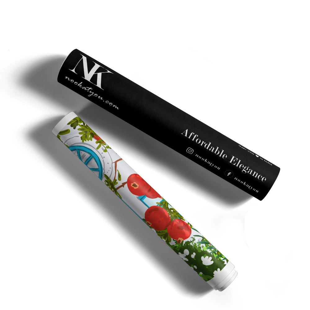 Cheetah Villa Tropical Wall Art - XS / Matte Paper / Rolled Art - Nook At You