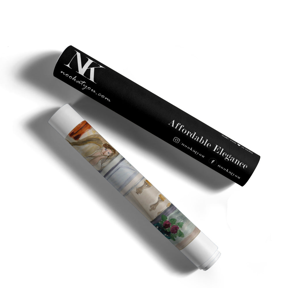 Interieur a Nice I - XS / Matte Paper / Rolled Art - Nook At You