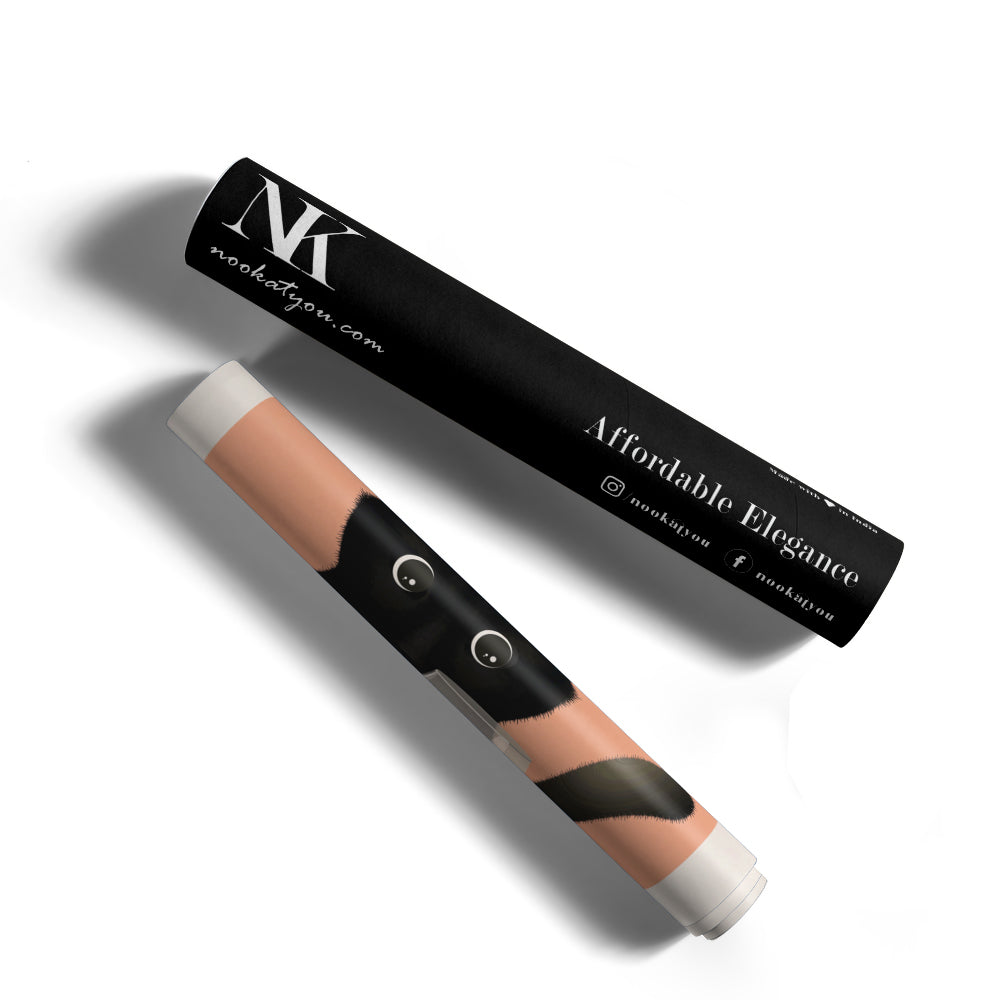 Cat & Wine Wall Art Print - XS / Matte Paper / Rolled Art - Nook At You