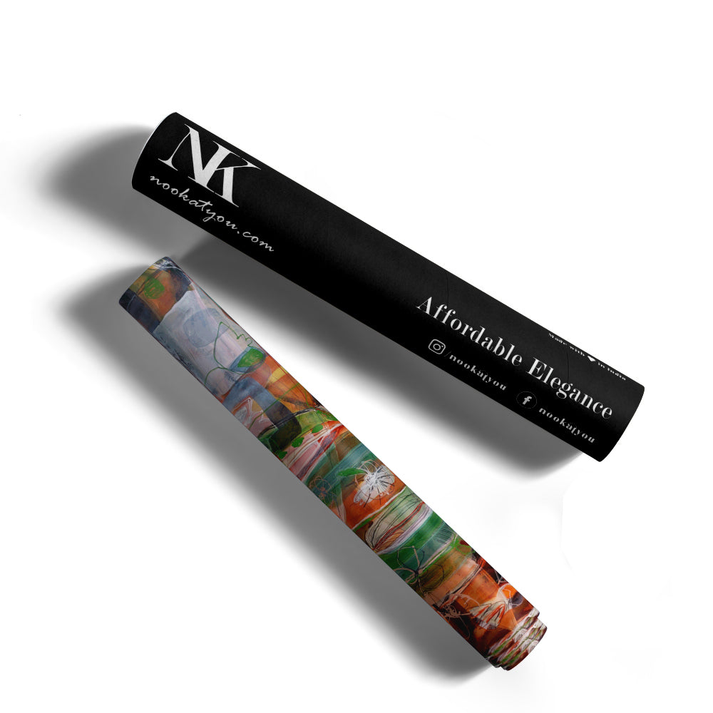 Jardin Tropical I Canvas Painting - XS / Matte Paper / Rolled Art - Nook At You