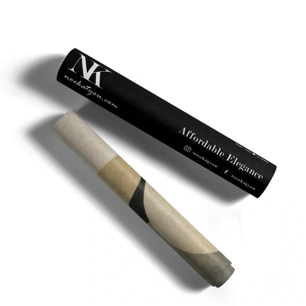 Bloomsbury Modern Abstract Artwork - XS / Matte Paper / Rolled Art - Nook At You