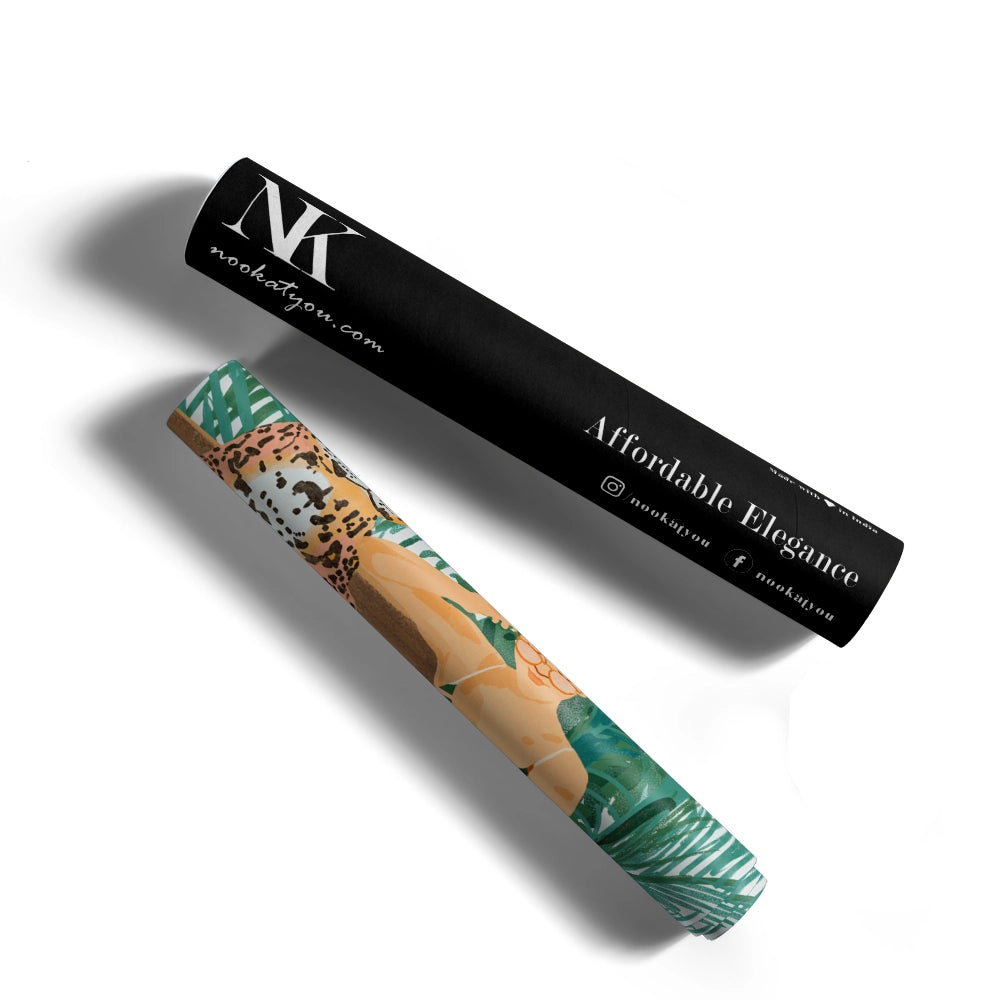 Jungle Vacay Flavour Two - Boho Canvas Painting - XS / Matte Paper / Rolled Art - Nook At You