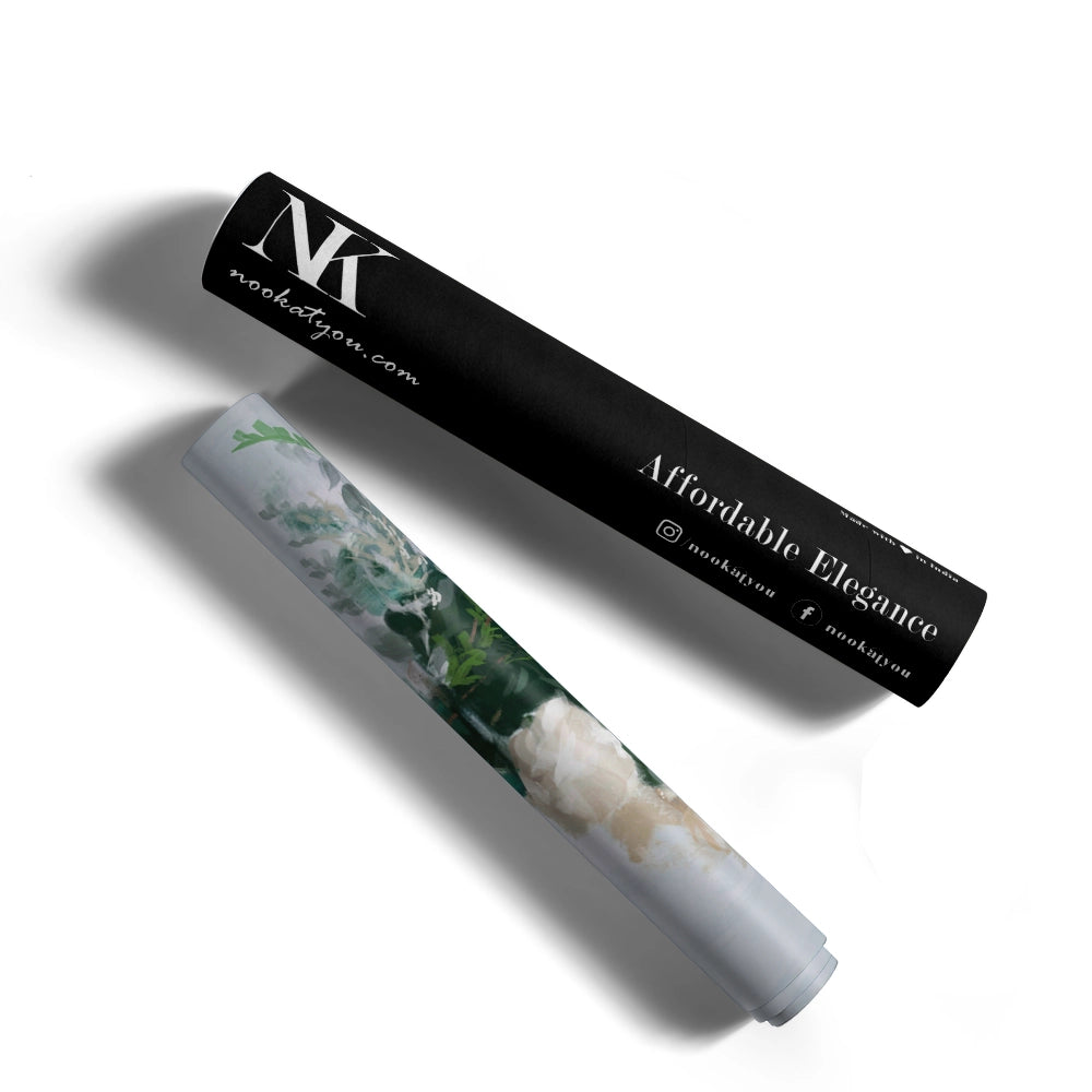 The Gathering Botanical Painting - XS / Matte Paper / Rolled Art - Nook At You