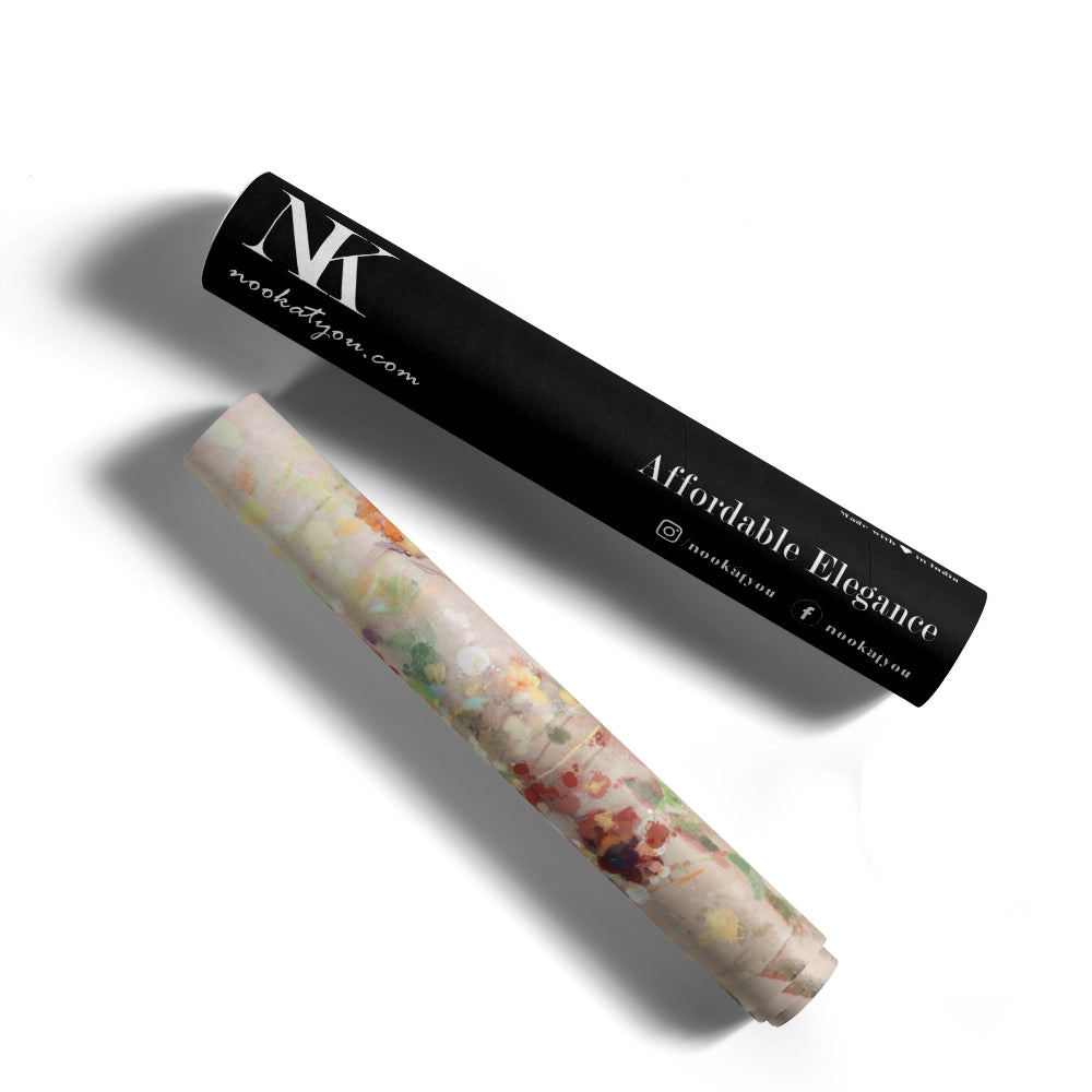 Painted Wildflower Meadow Botanical Painting - XS / Matte Paper / Rolled Art - Nook At You