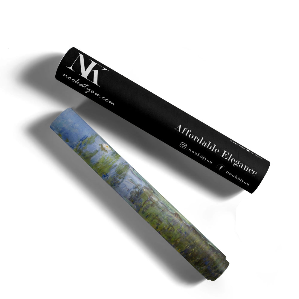 Claude Monet - Water Lilies 1915 Exhibition Poster for Living Room - XS / Matte Paper / Rolled Art - Nook At You