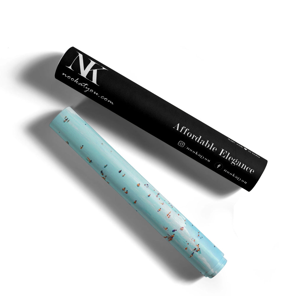 Hot Summer Day Landscape Art Print - XS / Matte Paper / Rolled Art - Nook At You