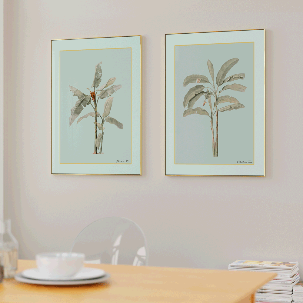 Plantain Tree Set of 2