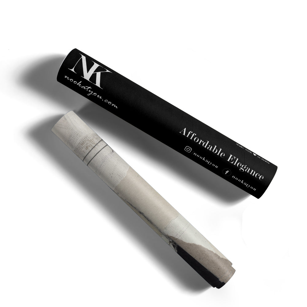 Wabi Linea – Neutral Abstract Aesthetic Art Print - XS / Matte Paper / Rolled Art - Nook At You