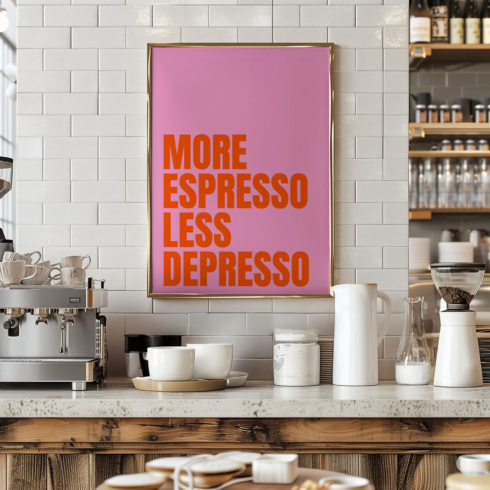 Caffeine Vibes - XS / Matte Paper / Rolled Art - Nook At You