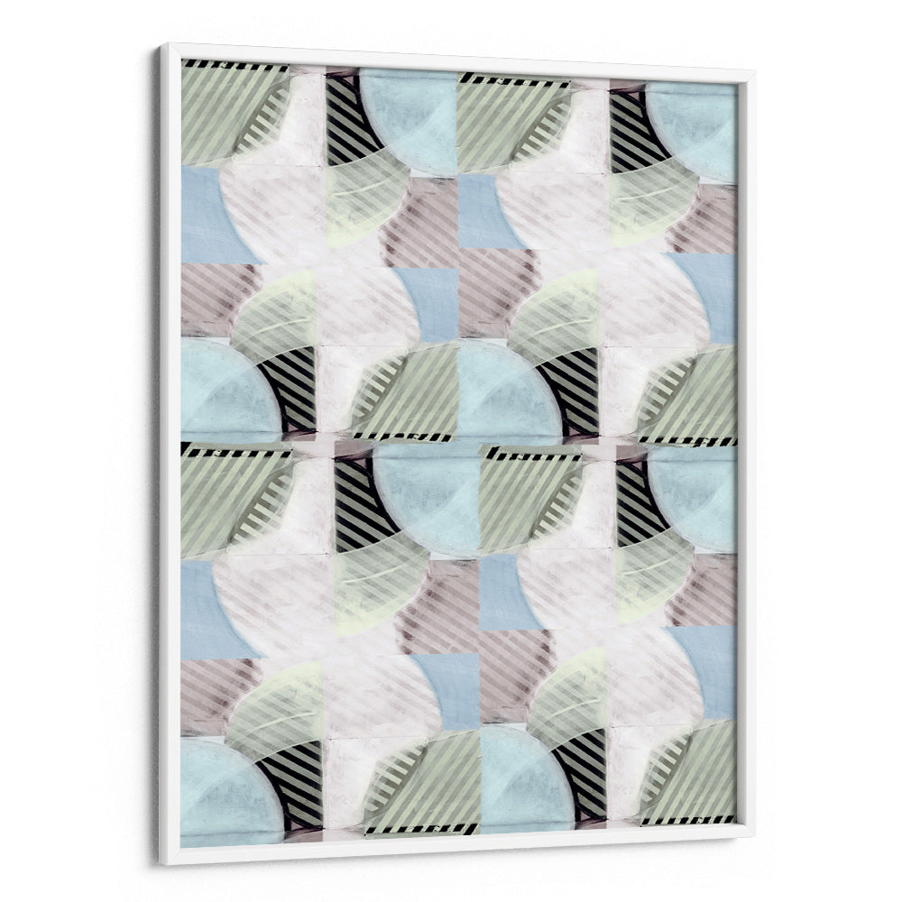 Abstract Misty Stripes 3 Painting - XS / Matte Paper / Rolled Art - Nook At You