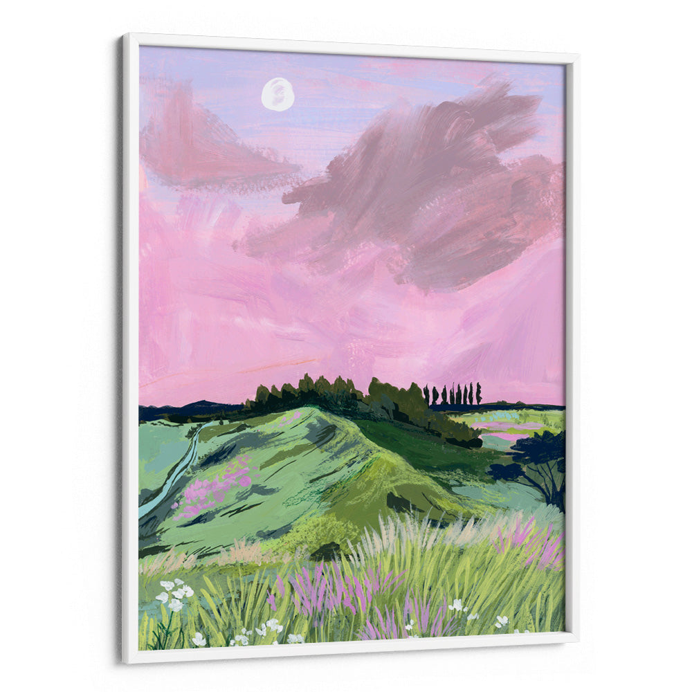 Morning Calm - Dreamy Landscape Wall Art Poster - XS / Matte Paper / Rolled Art - Nook At You