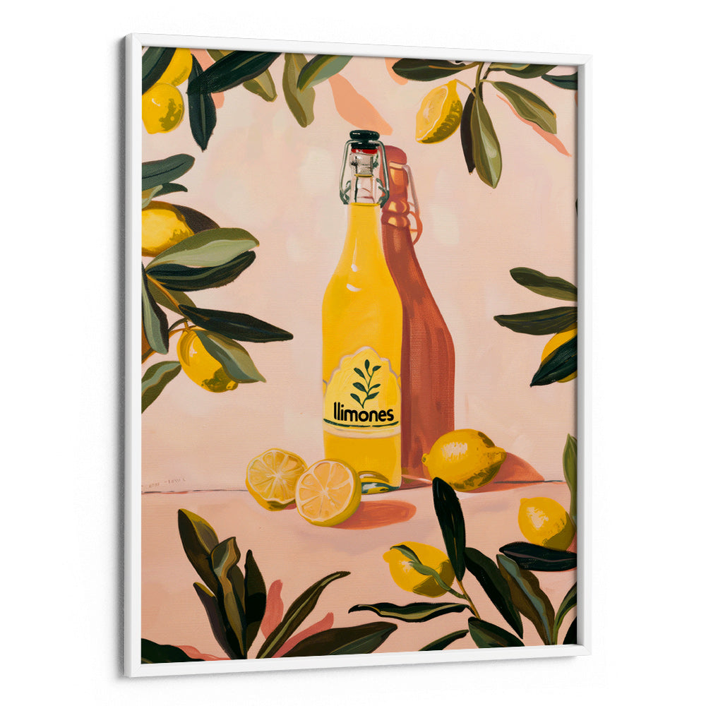 The Lemon Postcard Canvas Painting - XS / Matte Paper / Rolled Art - Nook At You
