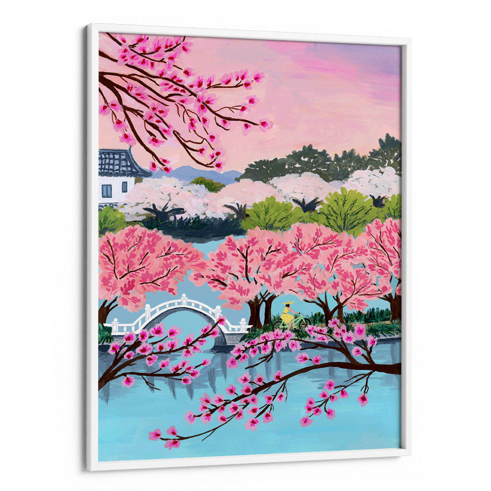 Blossom Ride wall art poster - XS / Matte Paper / Rolled Art - Nook At You