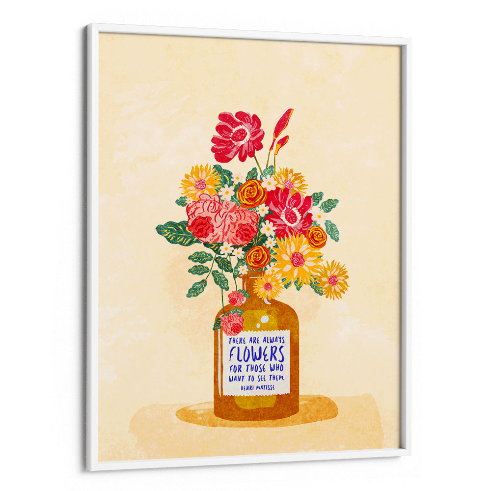 Where Flowers Grow Botanical Wall Art - XS / Matte Paper / Rolled Art - Nook At You
