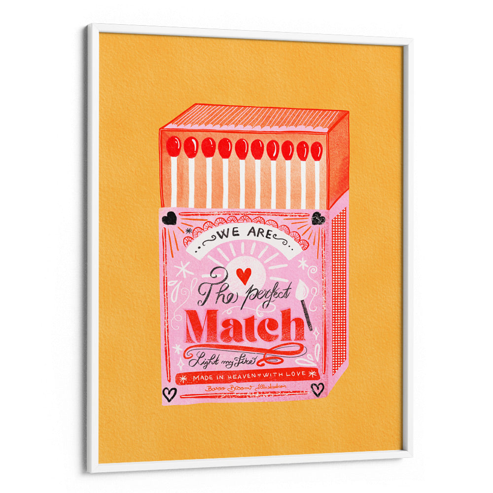 Match Box Wall Art Poster - XS / Matte Paper / Rolled Art - Nook At You