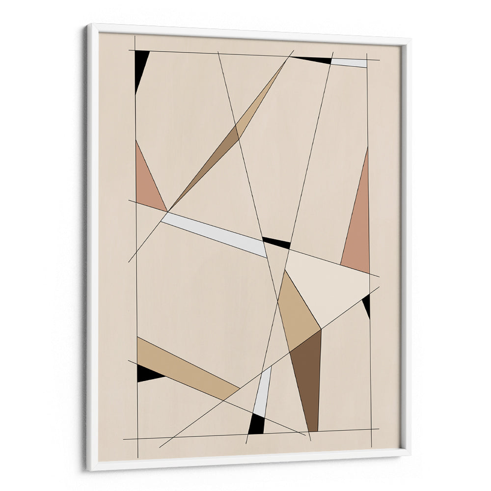 Terra Tones – Modern Canvas Painting - XS / Matte Paper / Rolled Art - Nook At You