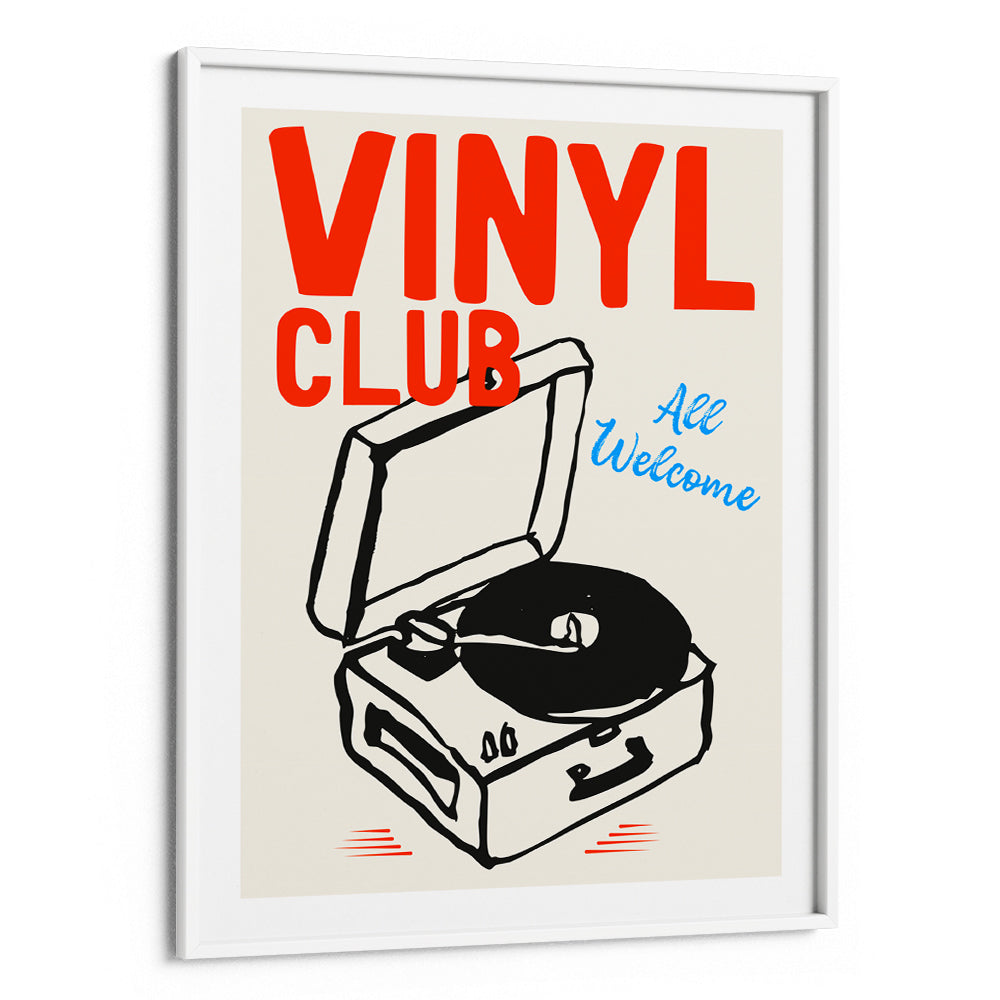 Vinyl Club Wall Art - XS / Matte Paper / Rolled Art - Nook At You