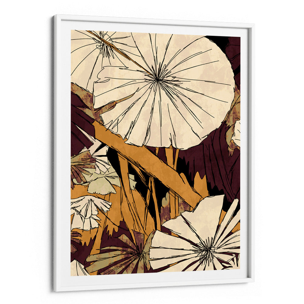 Gold Plants Wall Art Print - XS / Matte Paper / Rolled Art - Nook At You