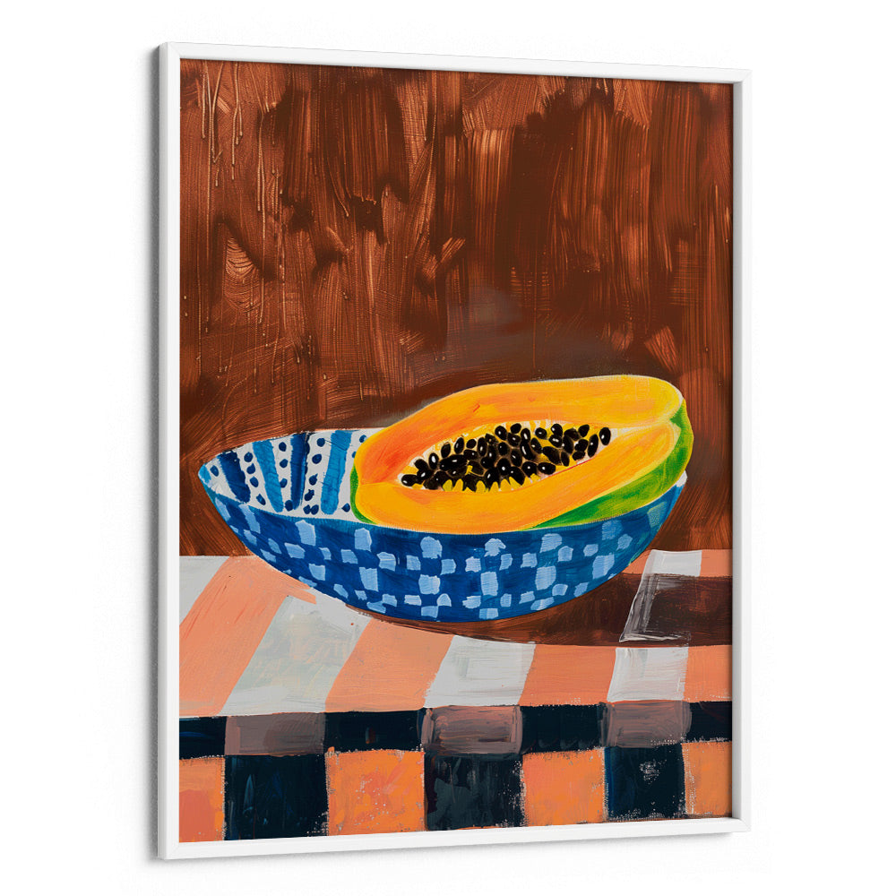 Papaya Dreams Canvas Painting - XS / Matte Paper / Rolled Art - Nook At You