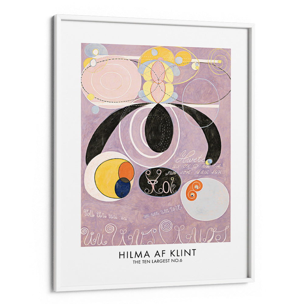 Hilma af Klint - Vibrant Cosmic Dance Canvas Painting - XS / Matte Paper / Rolled Art - Nook At You