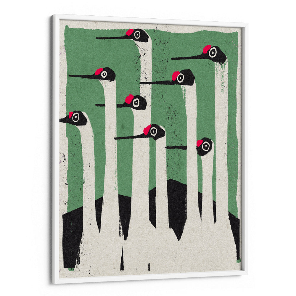 The Flock Wall Art Print - XS / Matte Paper / Rolled Art - Nook At You