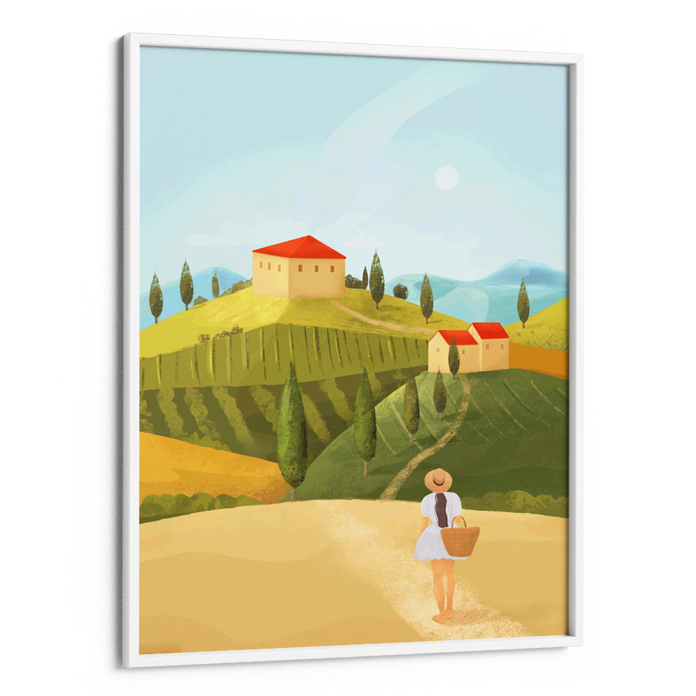 Tuscany Landscape Art Print - XS / Matte Paper / Rolled Art - Nook At You