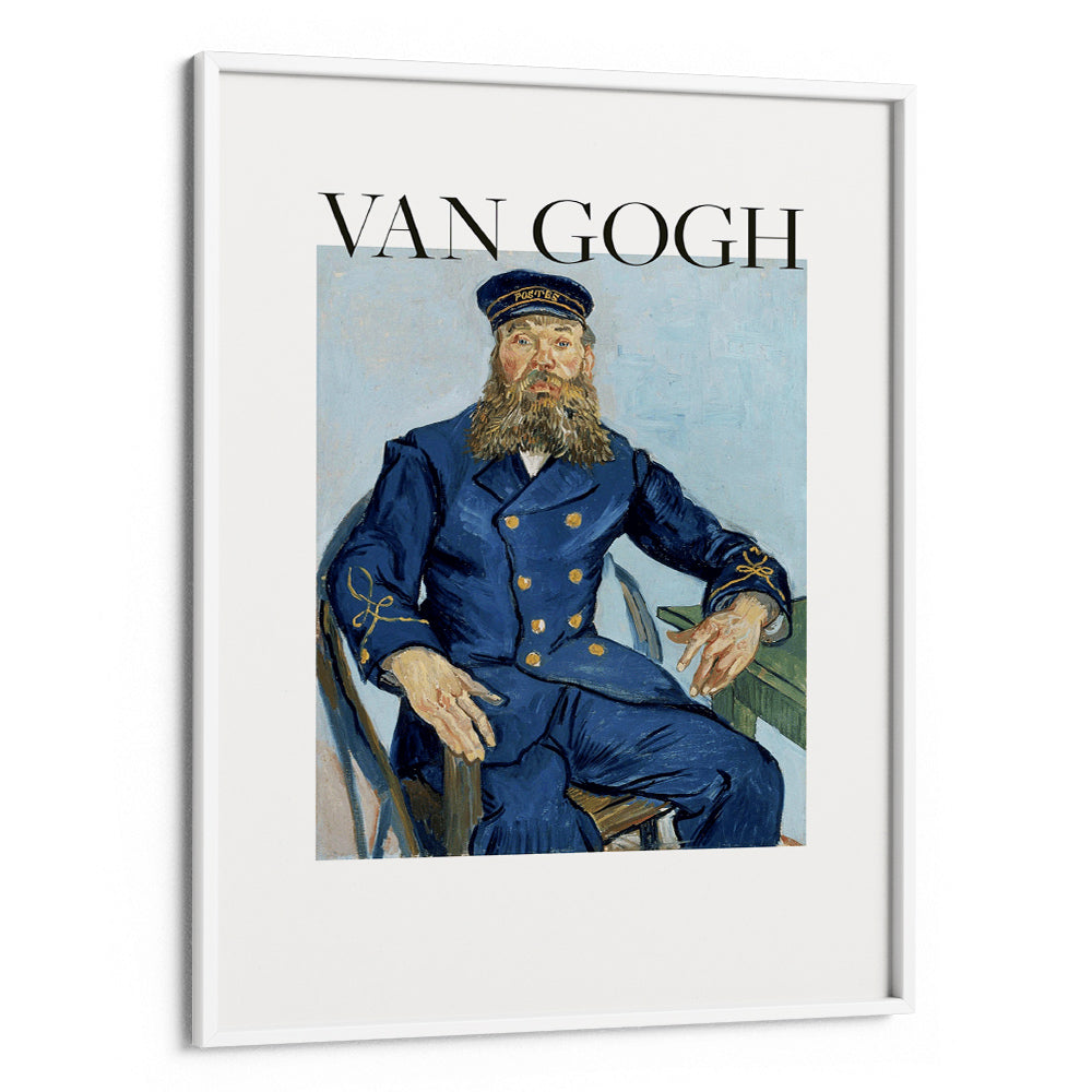 Van Gogh - Portrait of the Postman Joseph Roulin (1888) Art Print - XS / Matte Paper / Rolled Art - Nook At You