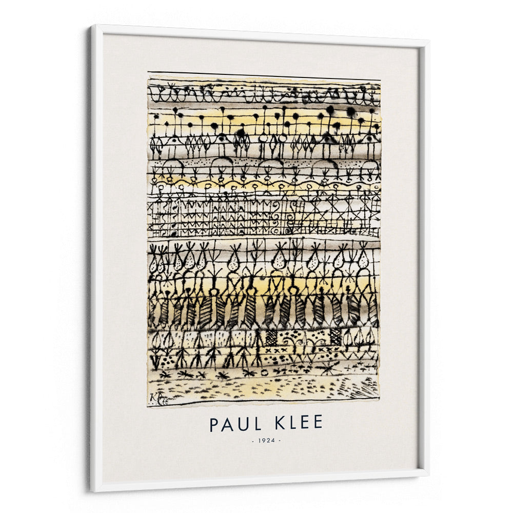 Paul Klee - Abstract Stripes Exhibition Poster - XS / Matte Paper / Rolled Art - Nook At You