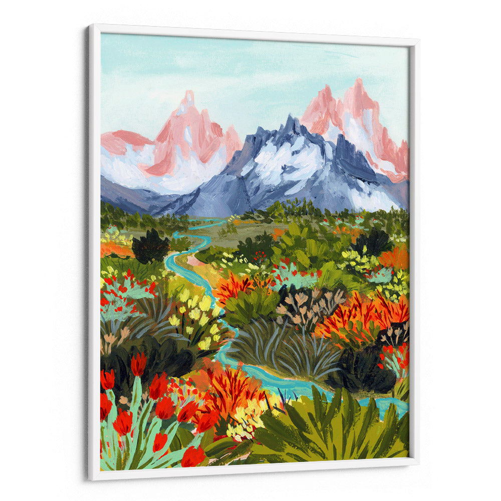 Autumn Mountains Landscape Art Print - XS / Matte Paper / Rolled Art - Nook At You