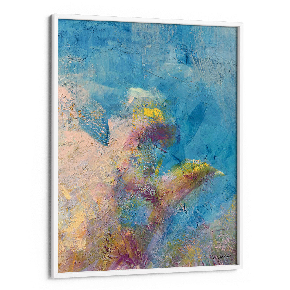 Blue Skies Canvas Painting - XS / Matte Paper / Rolled Art - Nook At You