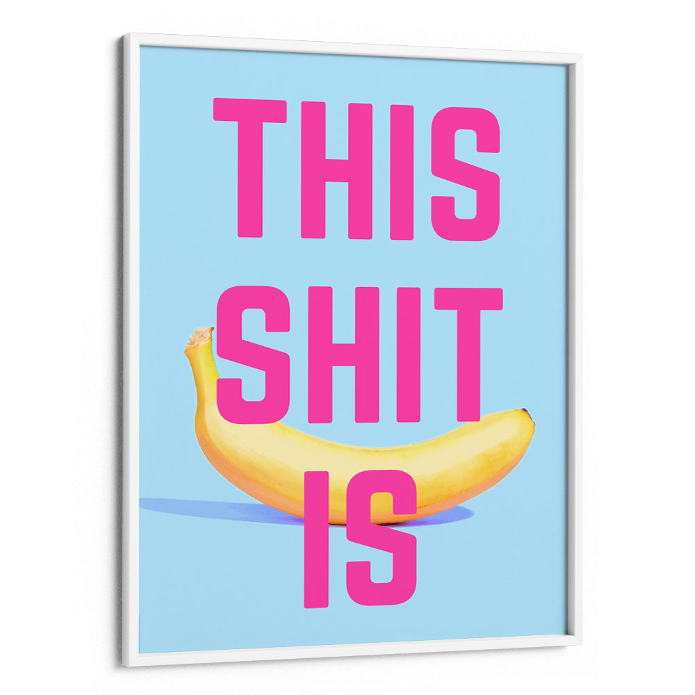 Bold Banana Statement Art Print - XS / Matte Paper / Rolled Art - Nook At You