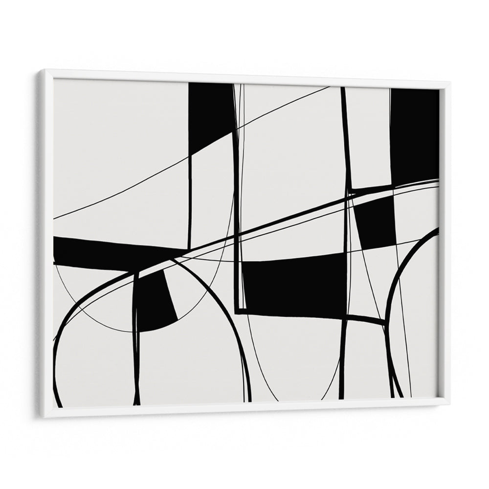 Crossed Paths Abstract Painting - XS / Matte Paper / Rolled Art - Nook At You