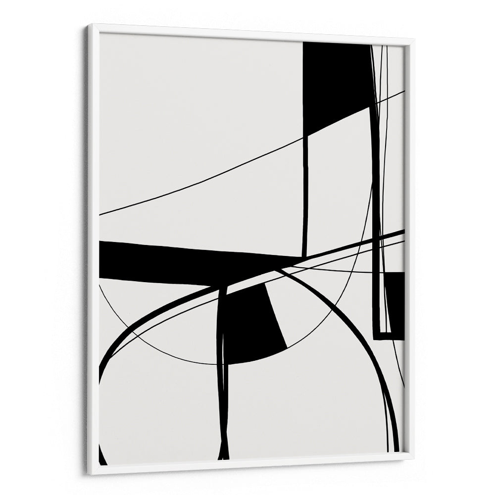Crossed Paths II Abstract Wall Art - XS / Matte Paper / Rolled Art - Nook At You