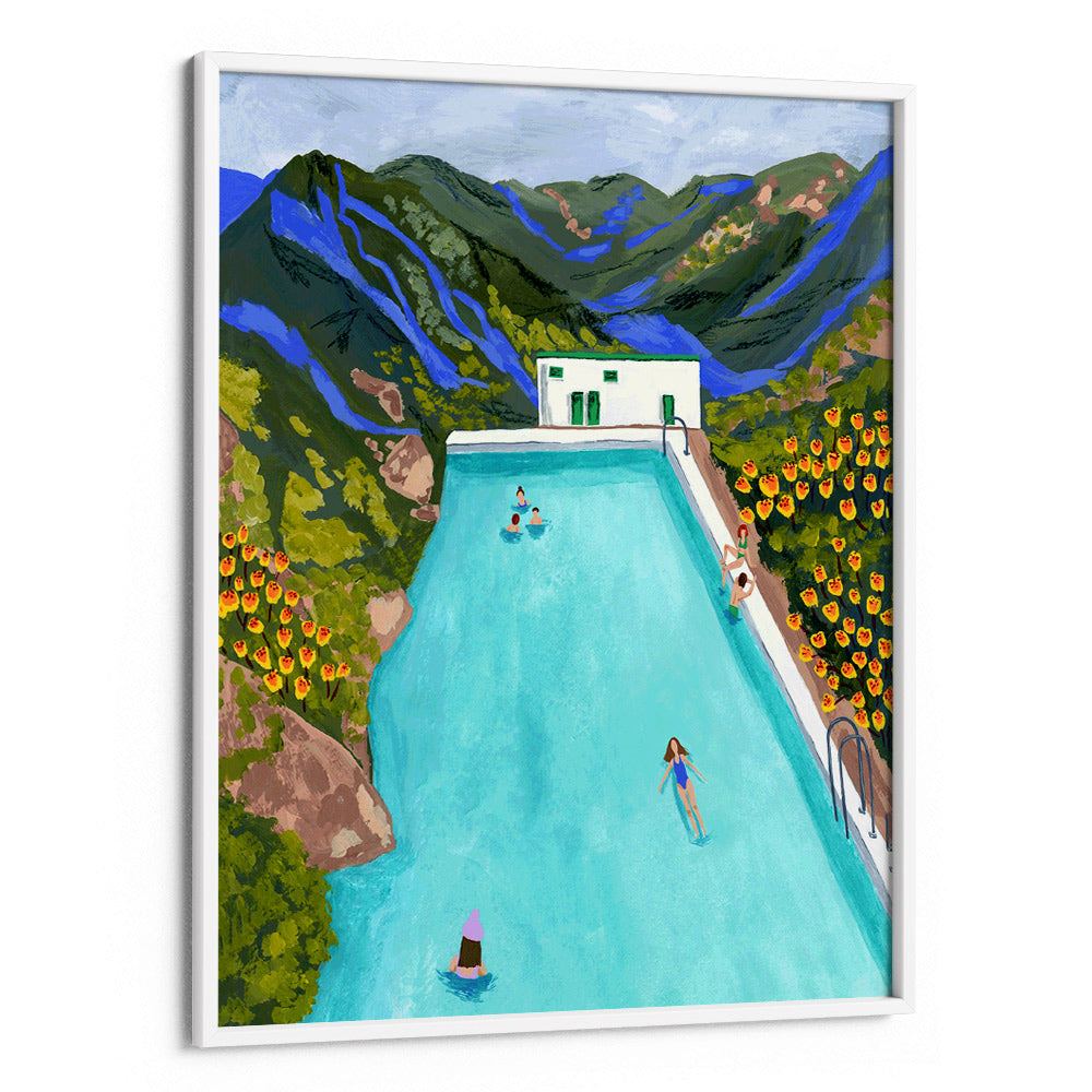 Hotsprings Canvas Print - XS / Matte Paper / Rolled Art - Nook At You
