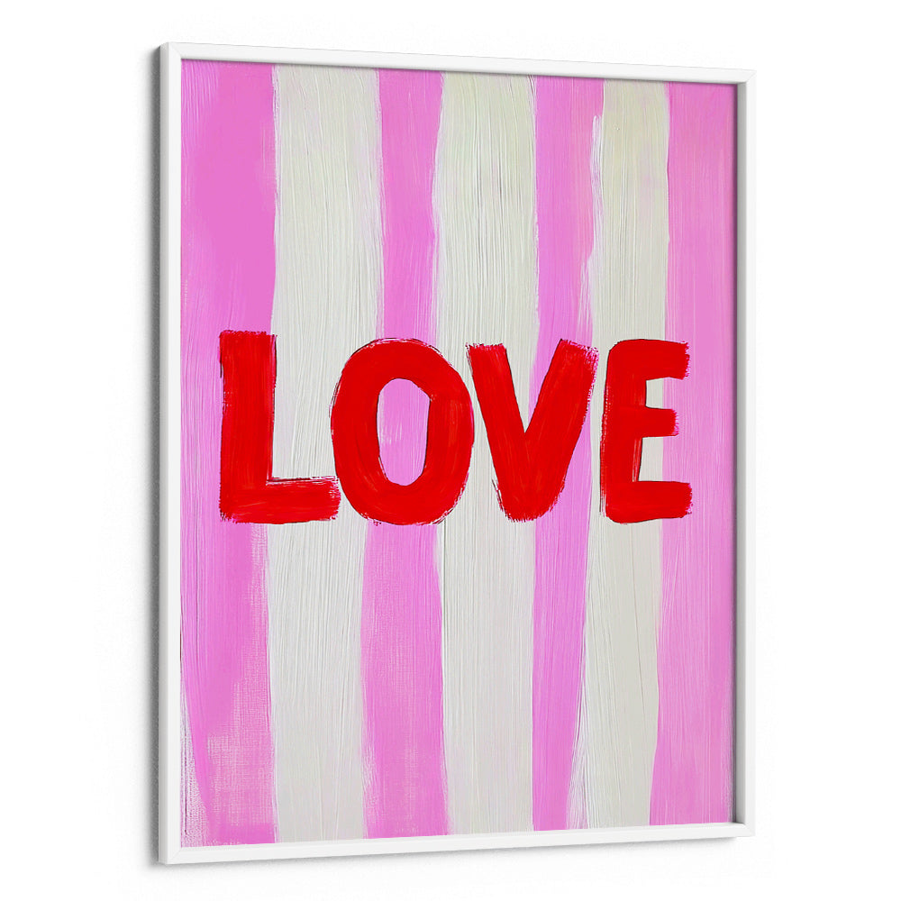 Love Typography Art Print - XS / Matte Paper / Rolled Art - Nook At You